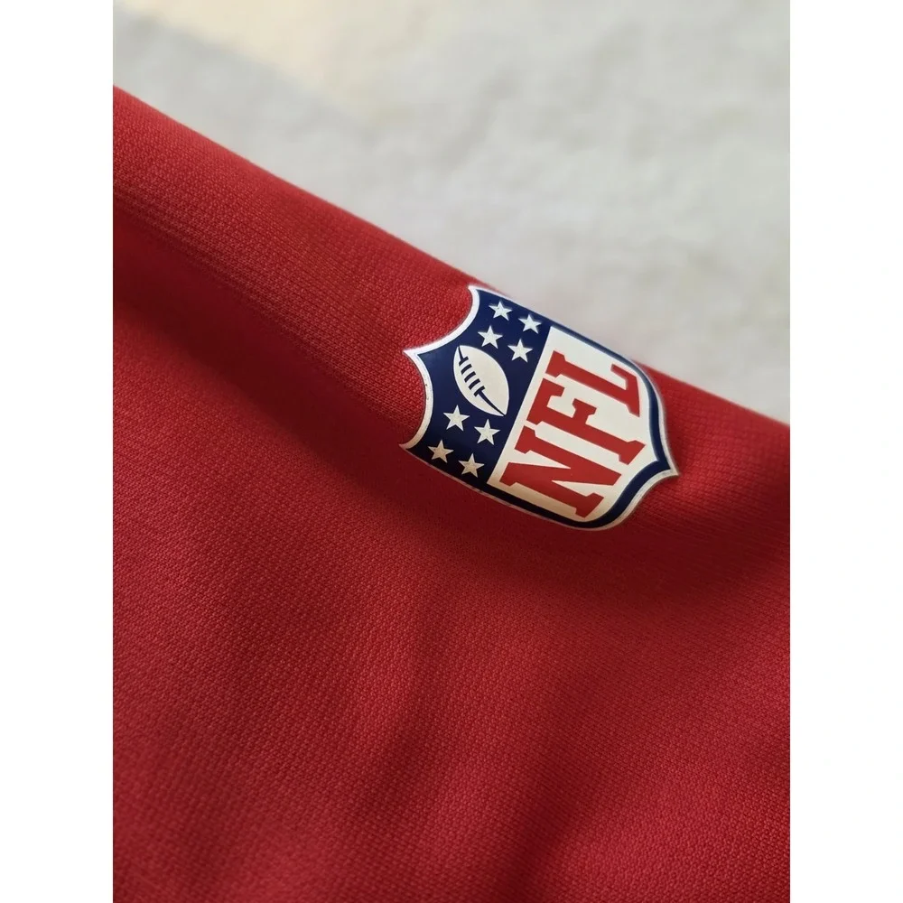 Nike Kansas City Chiefs Therma-FIT Sweatshirt Mens XXL NFL On Field Red Crew